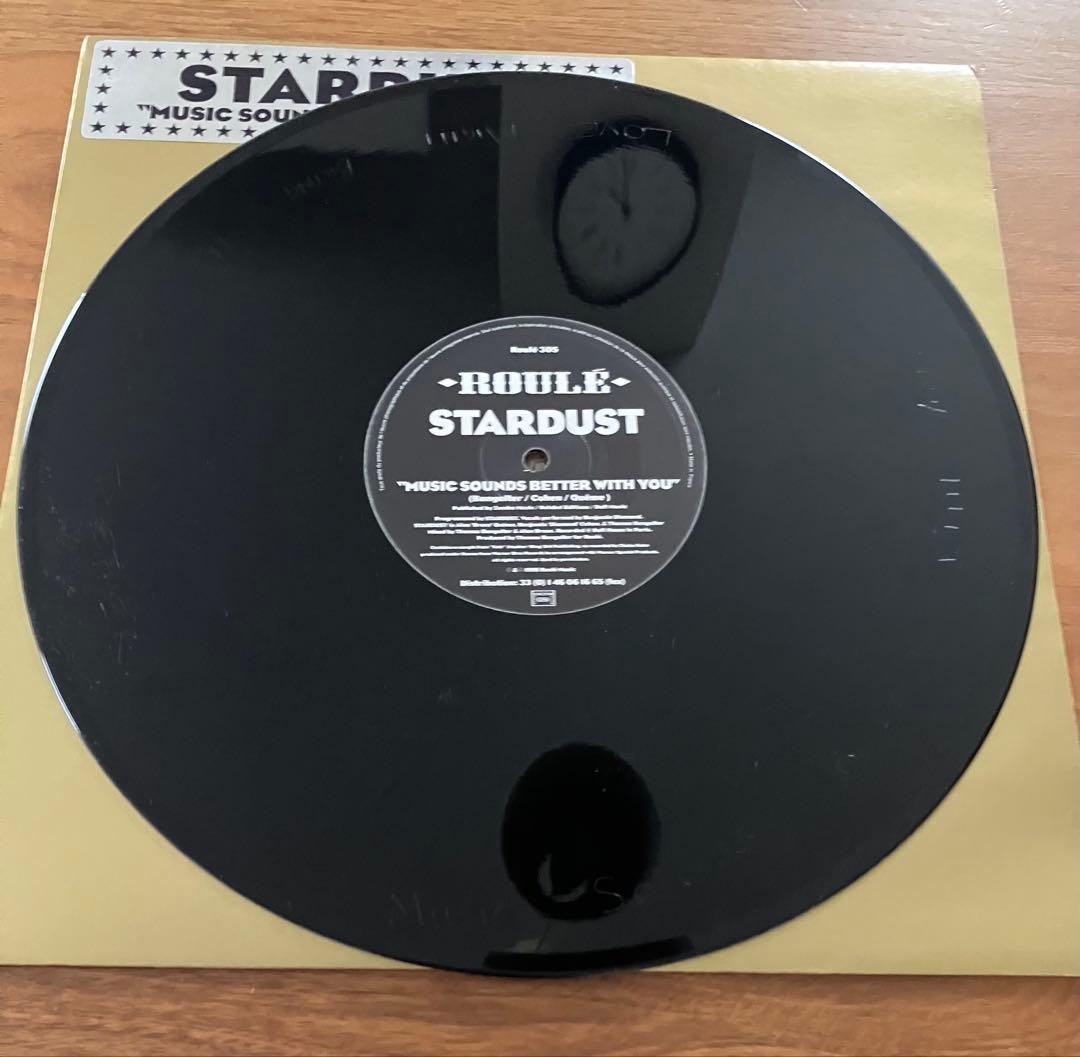 洋楽 STARDUST / MUSIC SOUNDS BETTER WITH YOU