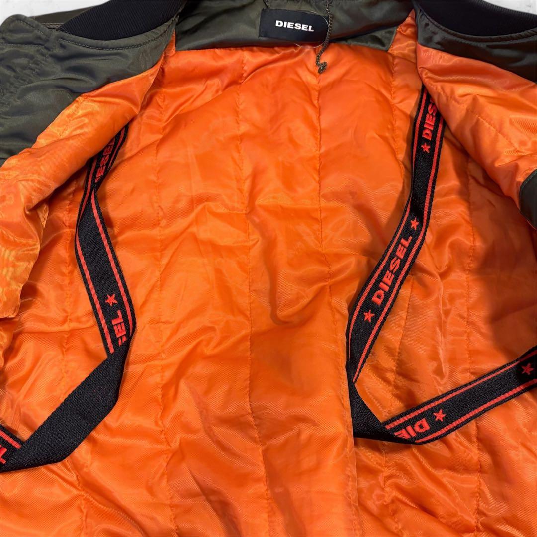 【美品】DIESEL MA-1 フライトジャケット オリーブ