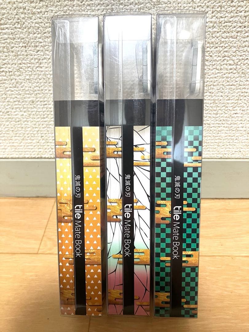 新品・未使用　Tile Mate 鬼滅の刃　炭治郎　善逸　しのぶ　3個パック