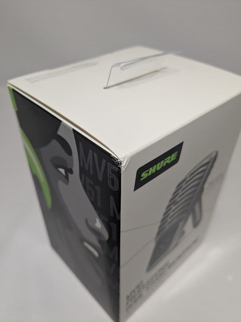 【新品、未使用】訳アリ　SHURE MV51 : コンデンサーマイク