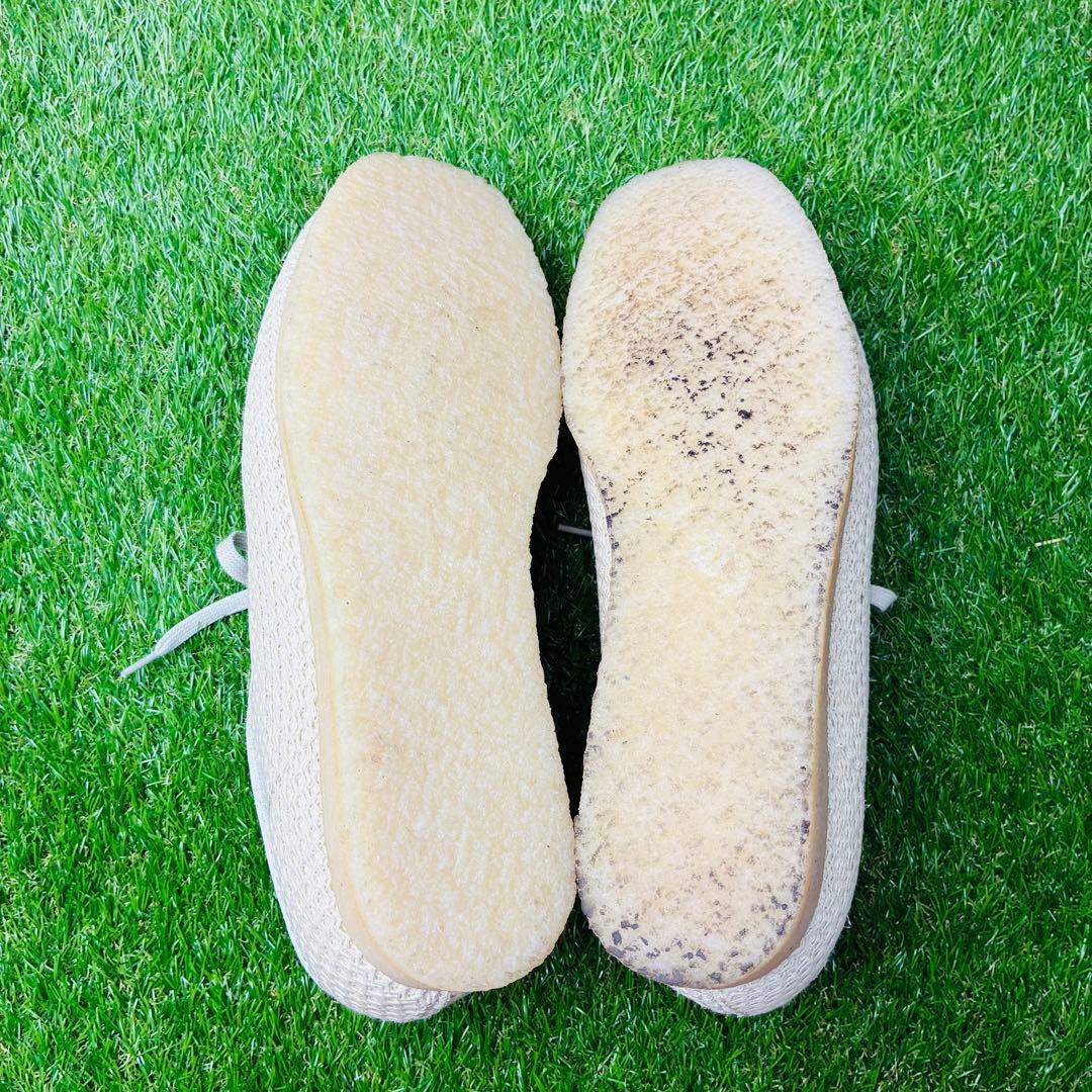 【片足展示品】clarks クラークス ワラビー メッシュ 厚底 27