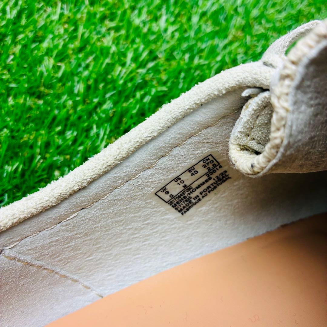 【片足展示品】clarks クラークス ワラビー メッシュ 厚底 27