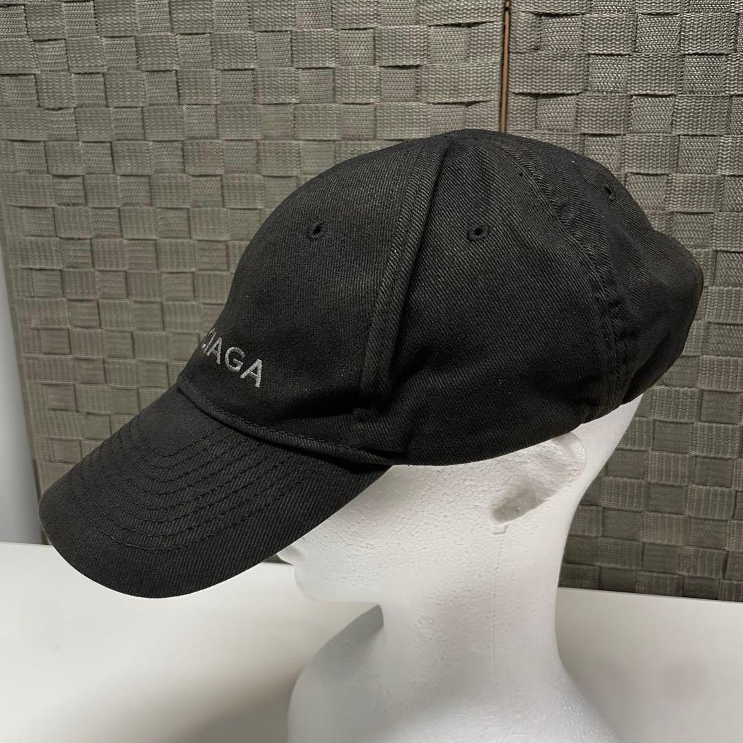 イ*ン様 BALENCIAGA ブラック ベースボールキャップ