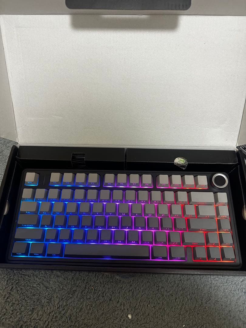 X11-MOUSE & AULA F75 RGBバックライトキーボード本体