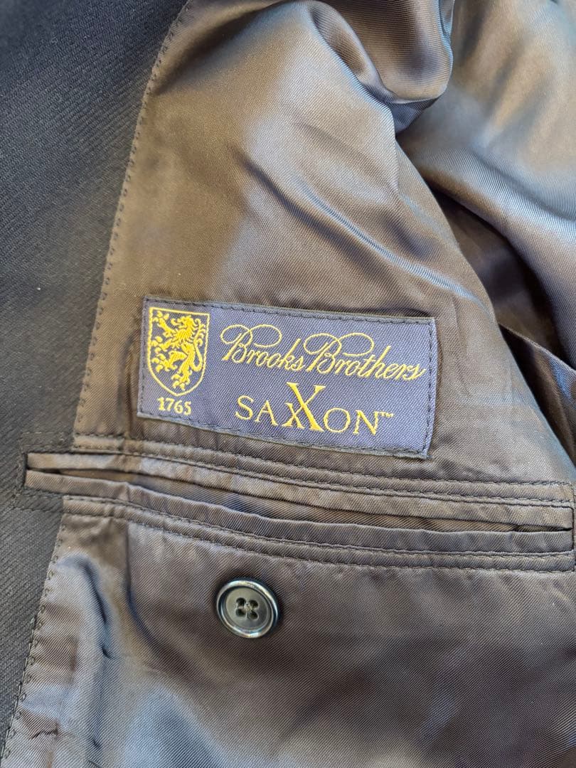 Brooks Brothers SAXXON テーラードジャケット ネイビー