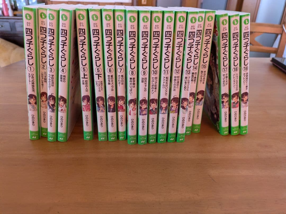 【さらに値下げしました】四つ子ぐらし 全19巻