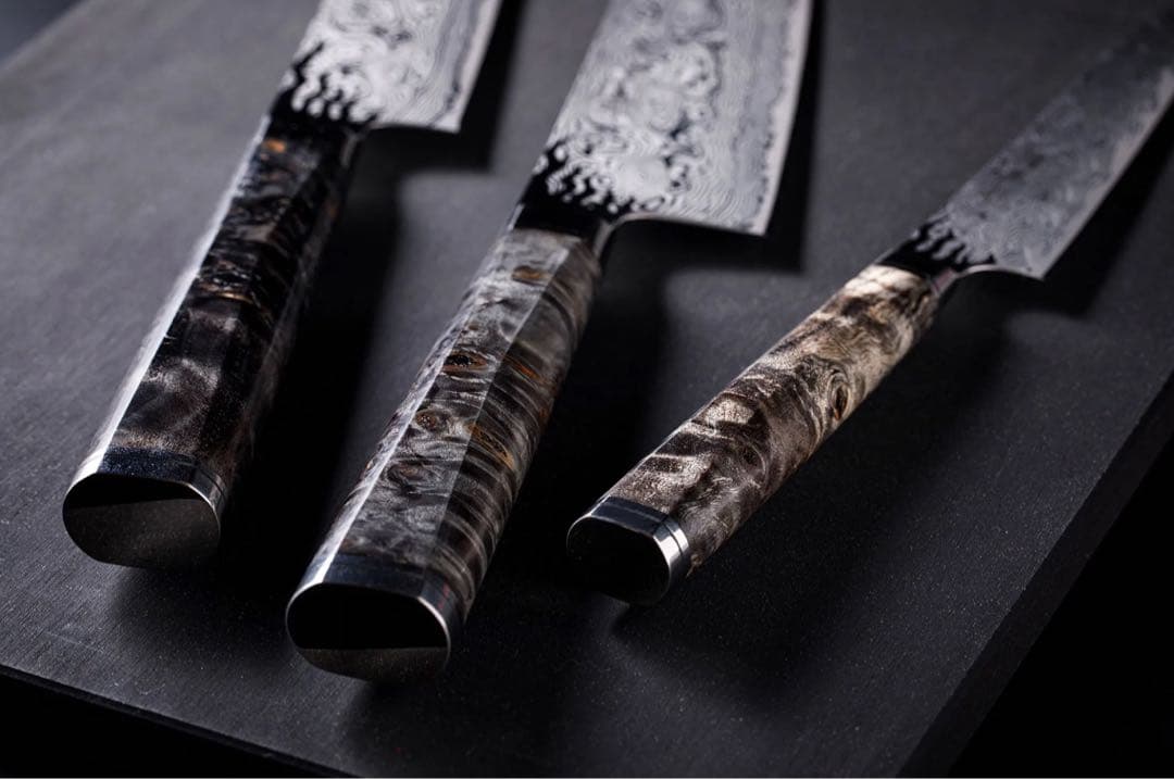 ハ*ム様 煌黒龍 筋引260mm 龍泉刃物　最上級モデル　99層ダマスカス