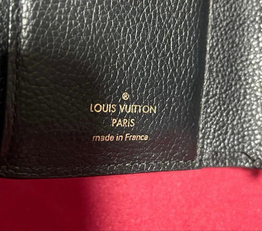 LOUIS VUITTON モノグラム　財布　ポルトフォイユ　ヴィクトリーヌ　黒