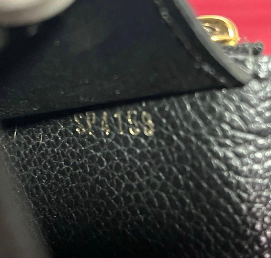 LOUIS VUITTON モノグラム　財布　ポルトフォイユ　ヴィクトリーヌ　黒
