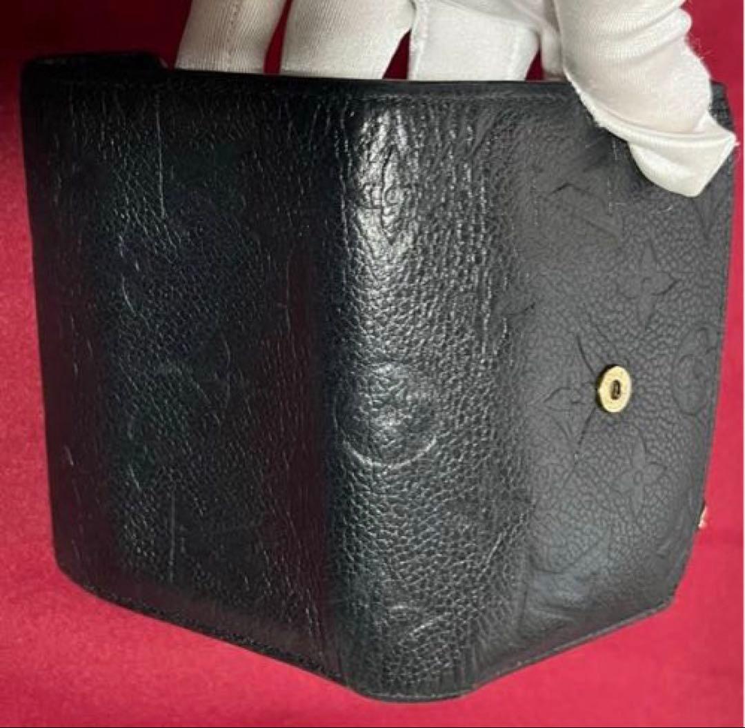 LOUIS VUITTON モノグラム　財布　ポルトフォイユ　ヴィクトリーヌ　黒