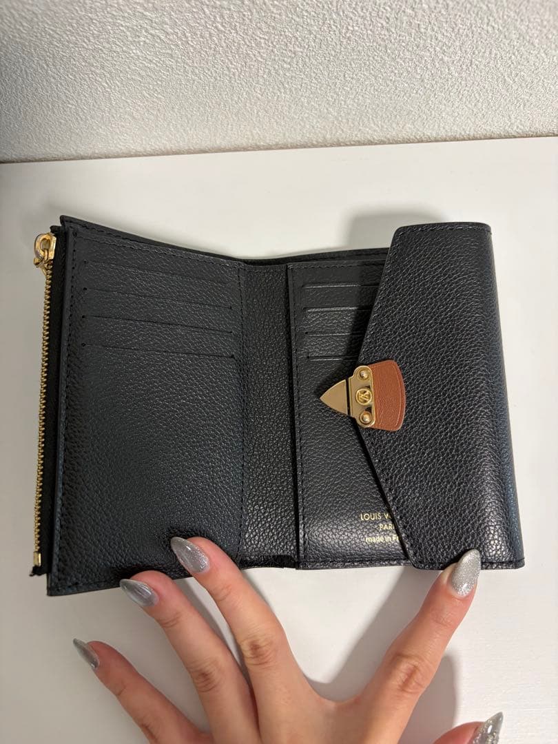 Louis Vuitton 三つ折り財布 ブラウン/ブラック