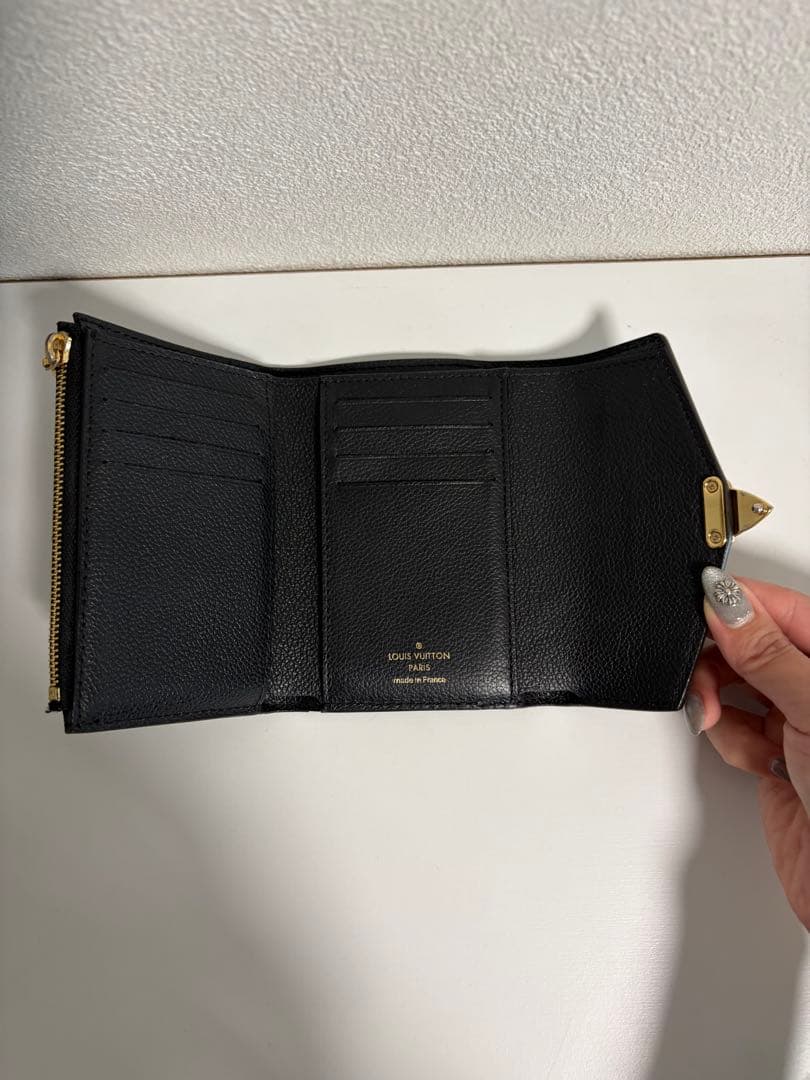 Louis Vuitton 三つ折り財布 ブラウン/ブラック