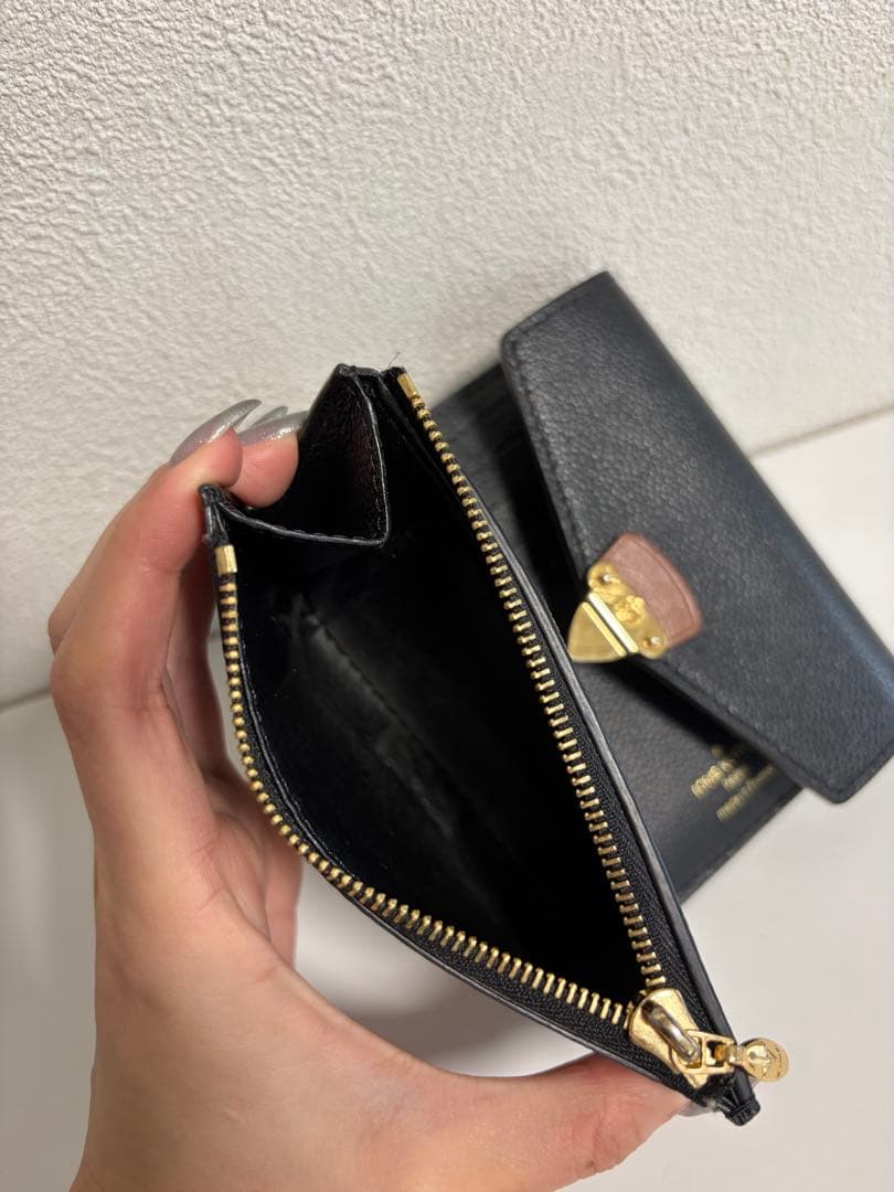 Louis Vuitton 三つ折り財布 ブラウン/ブラック