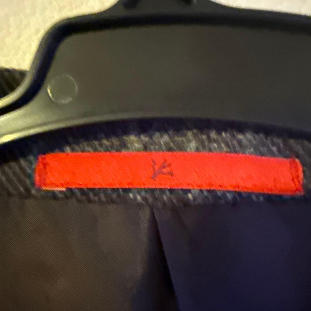 ISAIA チェック柄 テーラードジャケット
