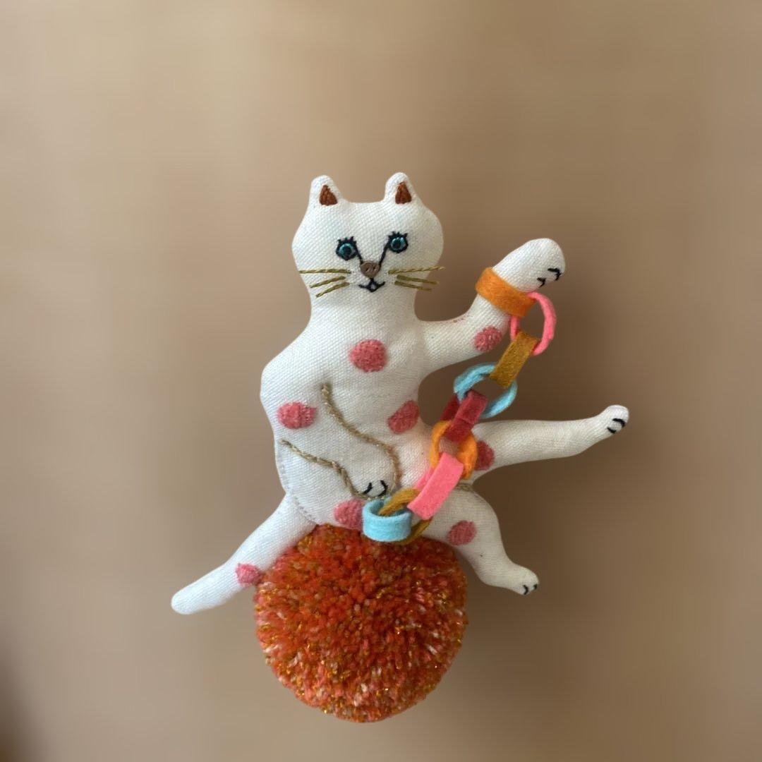 中澤京子　作家　猫　オーナメント