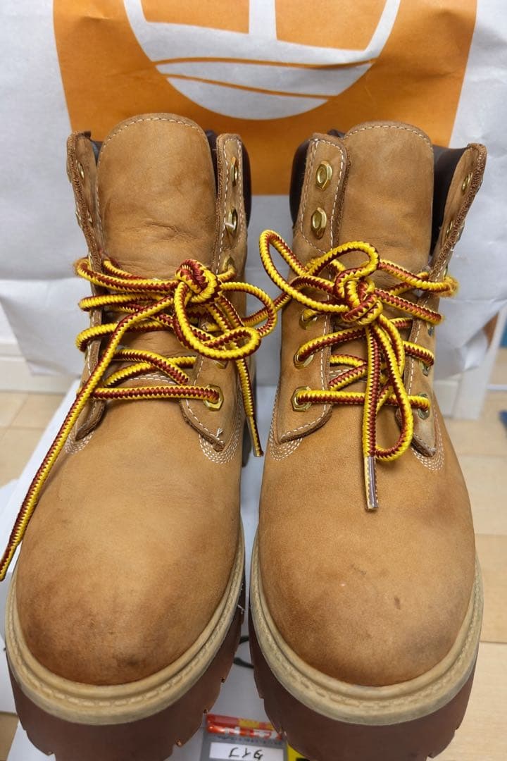 Timberland 厚底ブーツ