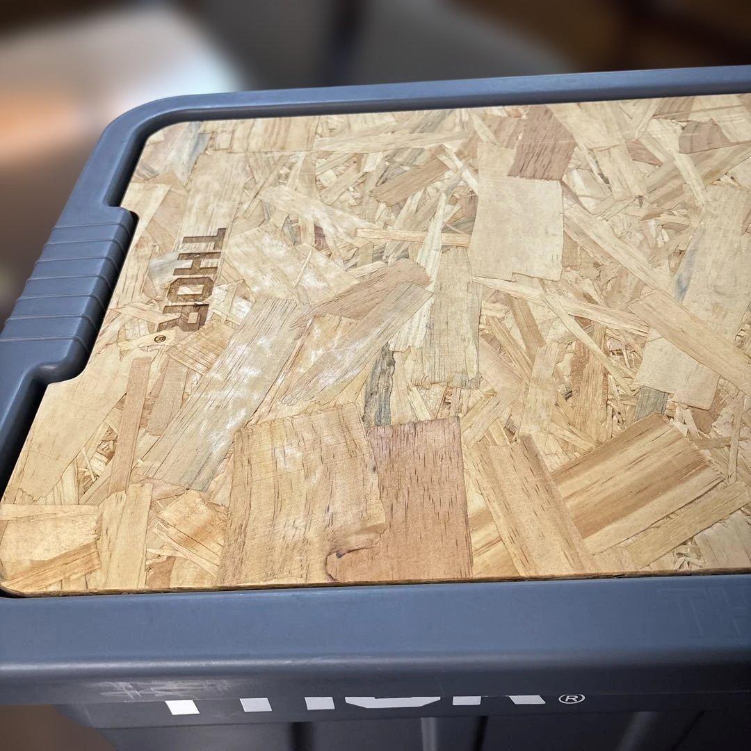 THOR 旧型カラーグレー コンテナBOX 天板付き