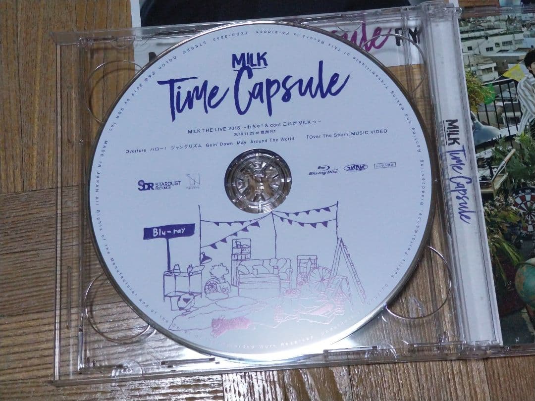 M!LK Time Capsule CD+Blu-ray FC盤
