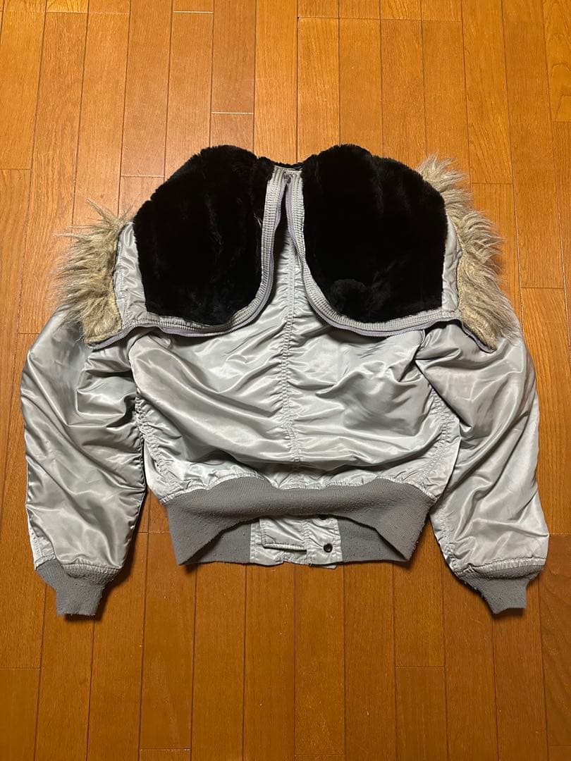 alpha アルファ社 n-2b USA製 90s シルバー