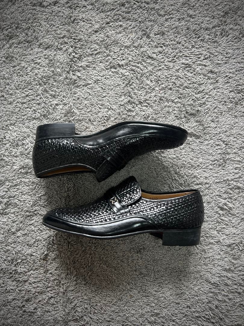 靴 Japanese label \"Savalon\" Leather Loafer