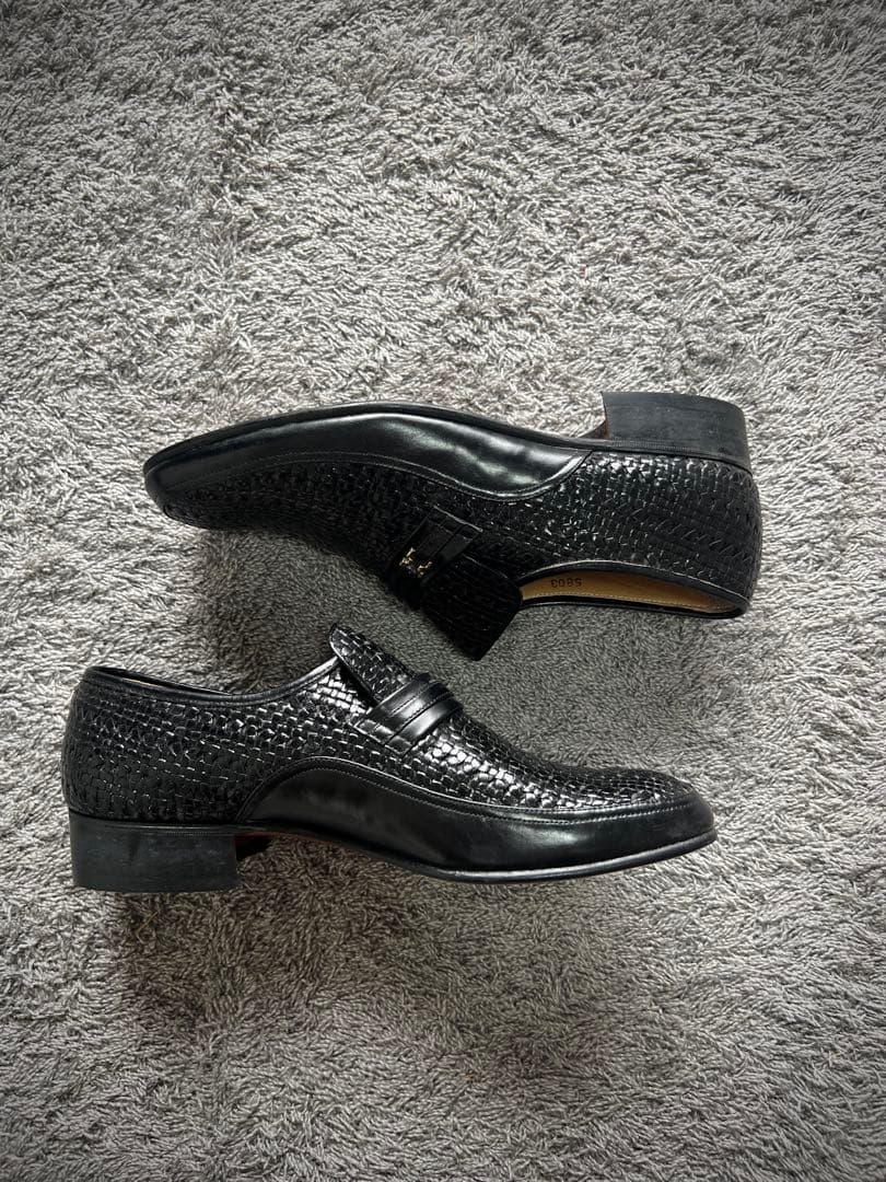 靴 Japanese label \"Savalon\" Leather Loafer