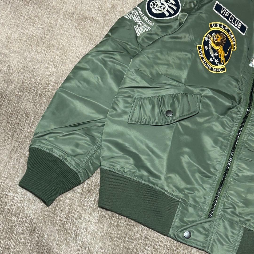 未使用　タグ付き　karaku VIP CLUB フライトジャケット　M-L