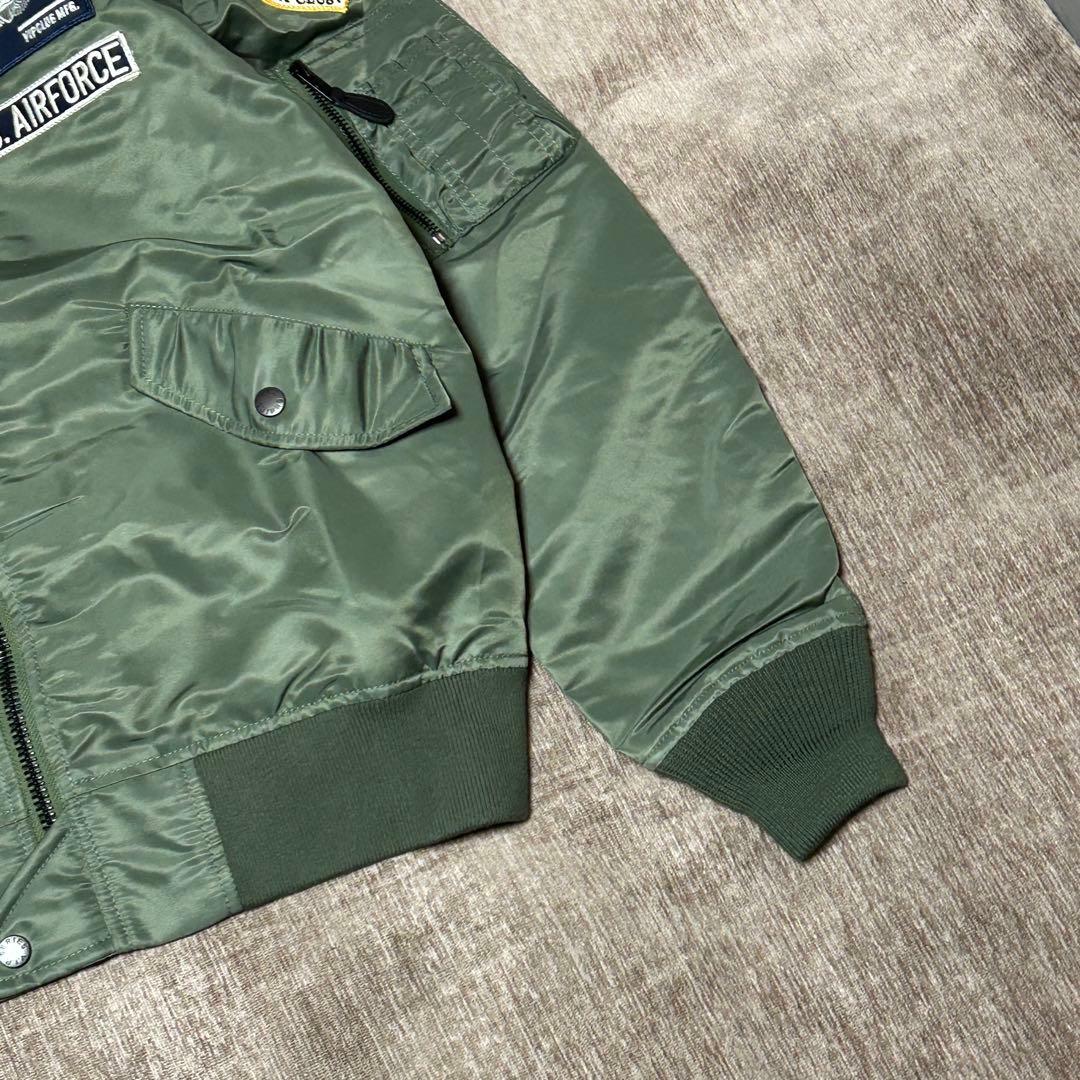 未使用　タグ付き　karaku VIP CLUB フライトジャケット　M-L