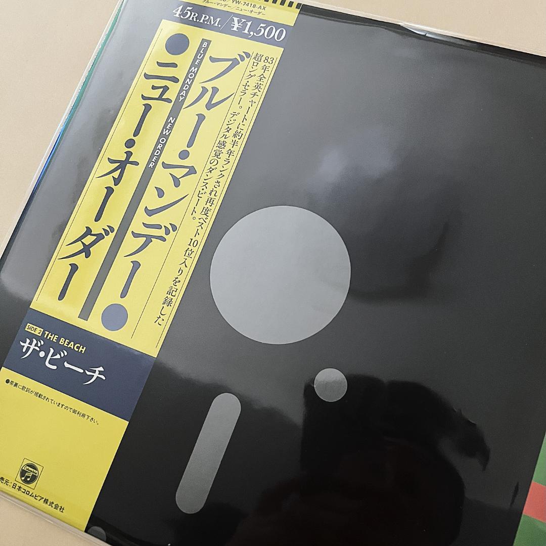 【美品】　New Order ‎Blue Monday　12インチシングル盤