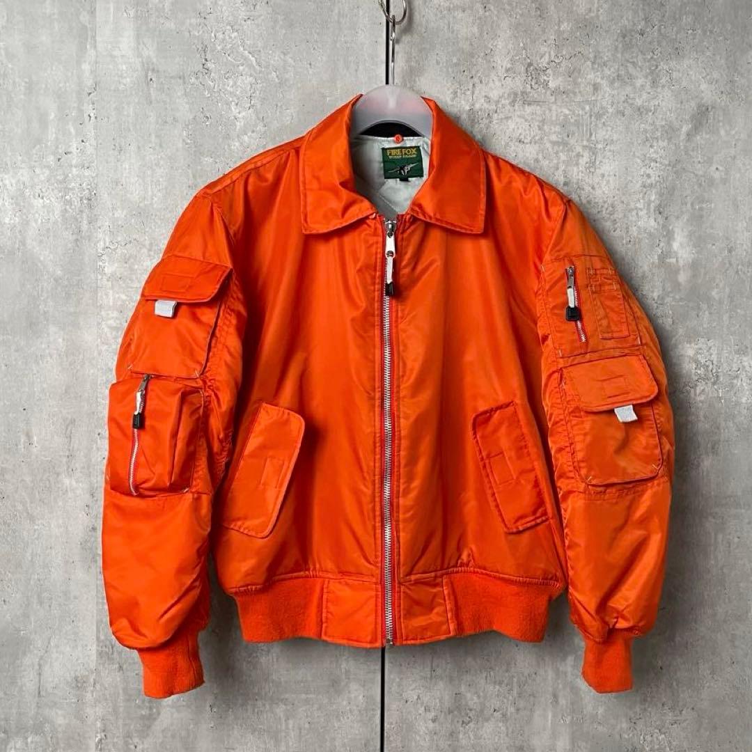 ジャケット・アウター 90s-00s FIRE FOX B-15 flight jacket 2way