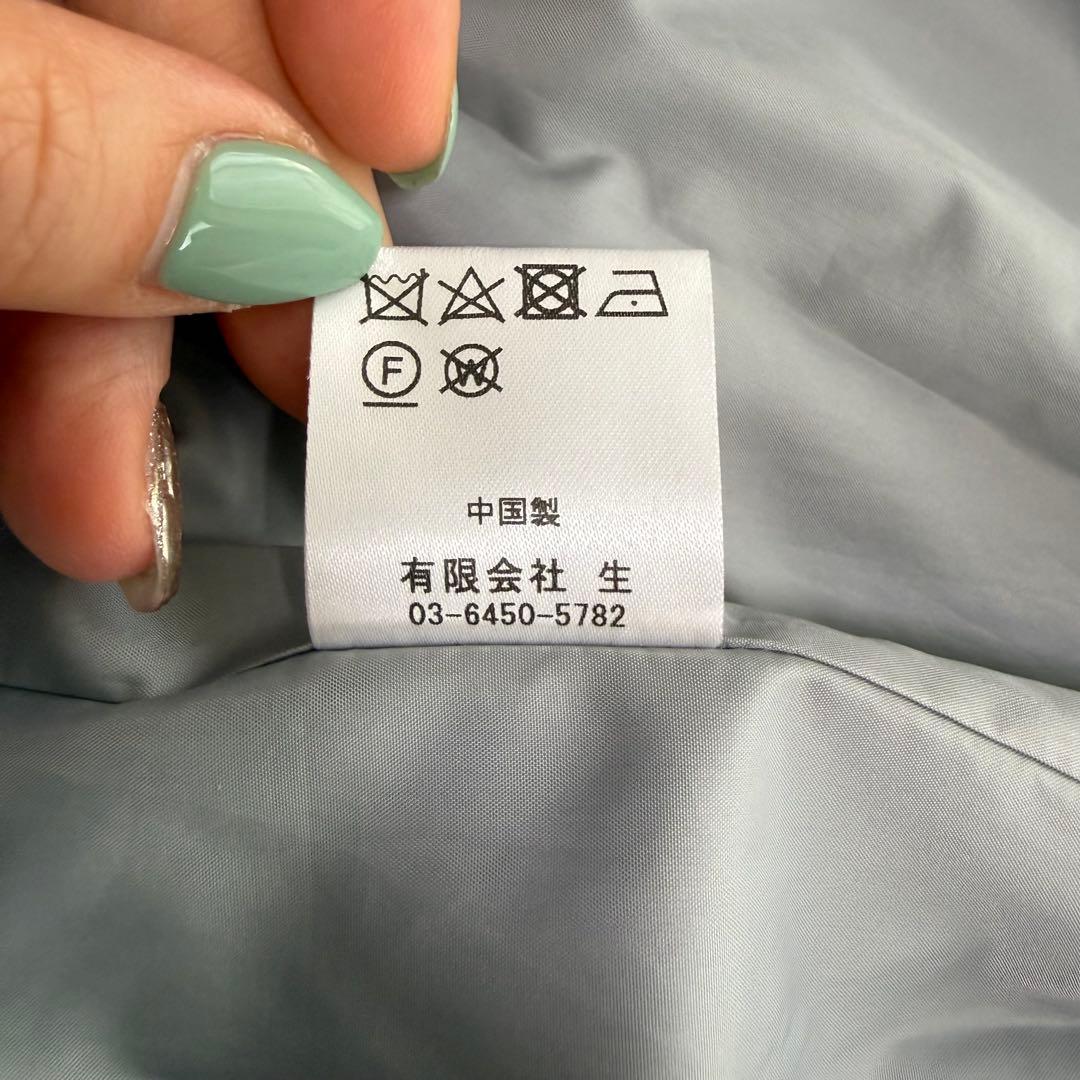 VACHEMENT IENA別注 リサイクルシェルタフタフードコート グレー