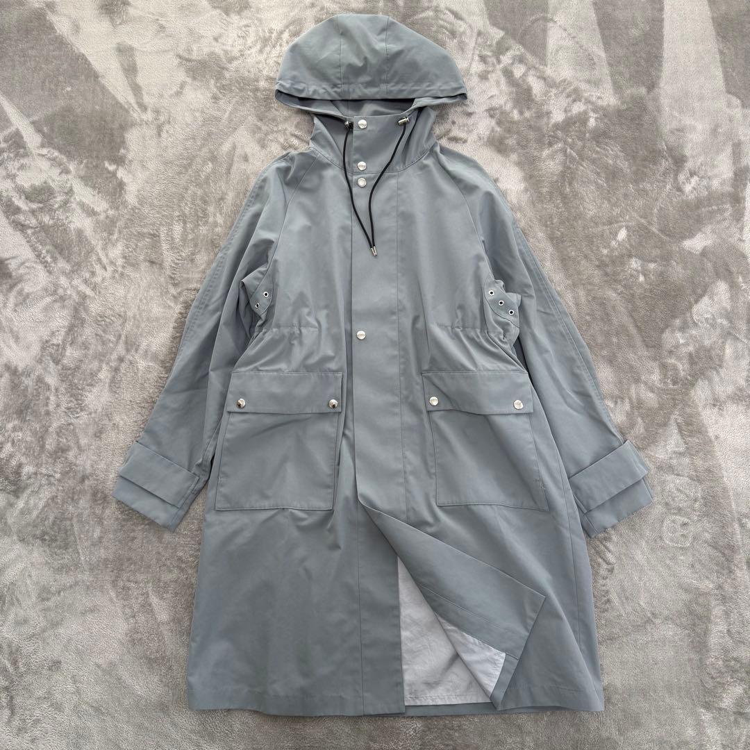 VACHEMENT IENA別注 リサイクルシェルタフタフードコート グレー