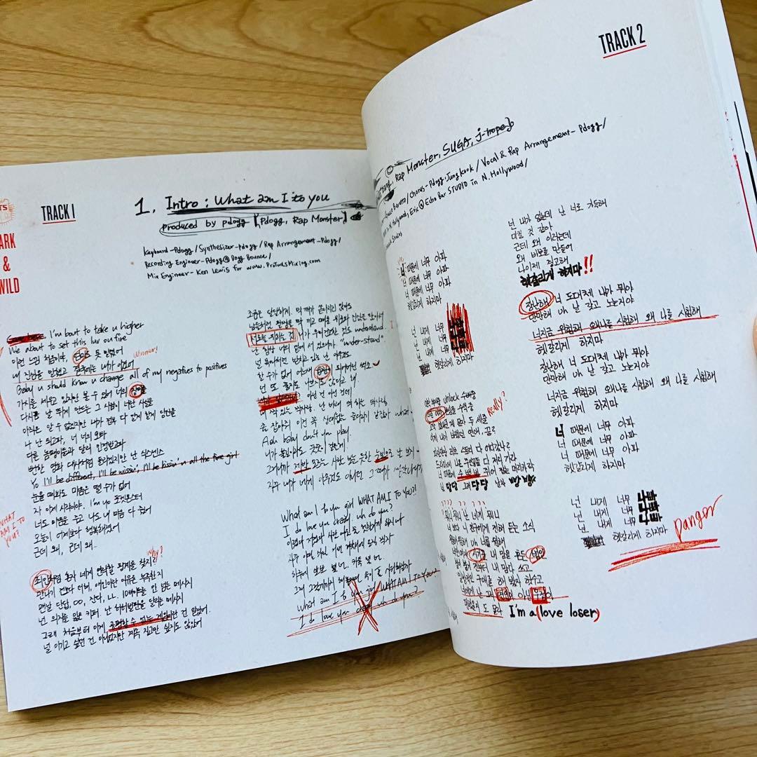 【BTS】 【希少】DARK&WILD 台湾豪華盤 アルバム DVD付