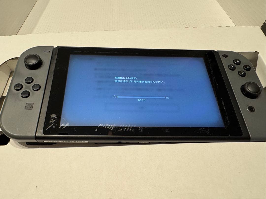 さ*す様 Nintendo Switch 本体 グレー Joy-Conセット