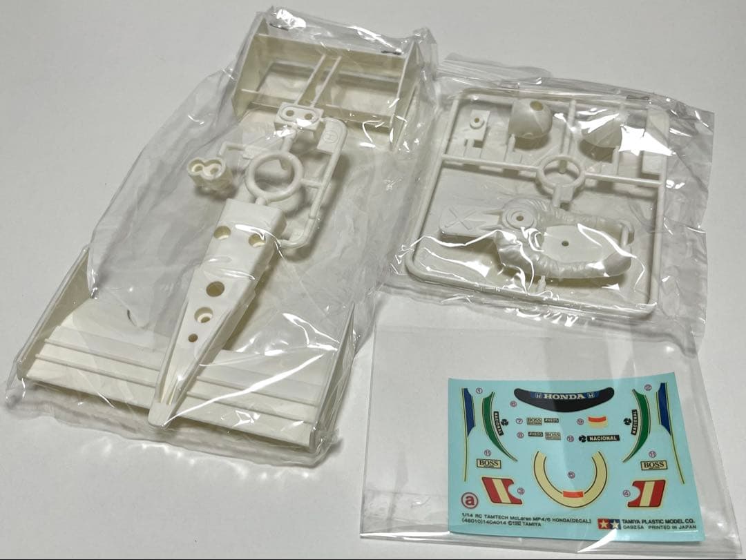 Mclaren MP4/6 RC1/14scaleスペアボディセットTAMIYA