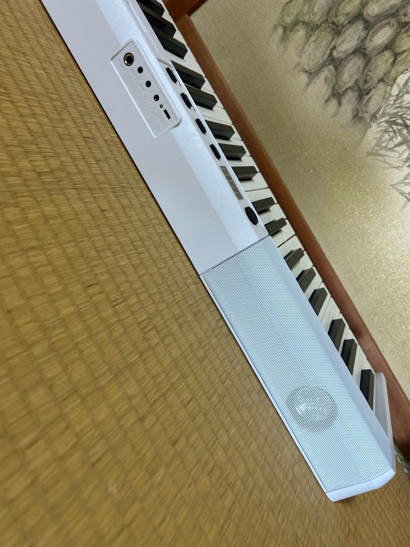 専用【美品】Longeye ポータブル電子ピアノ 88鍵盤 ホワイト ロンアイ