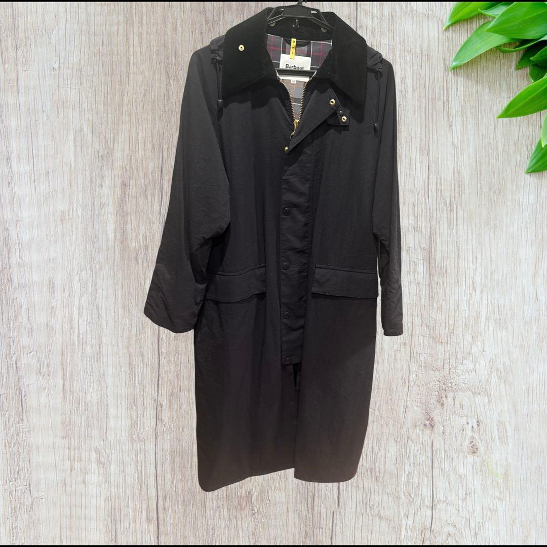Barbour ロングコート　38