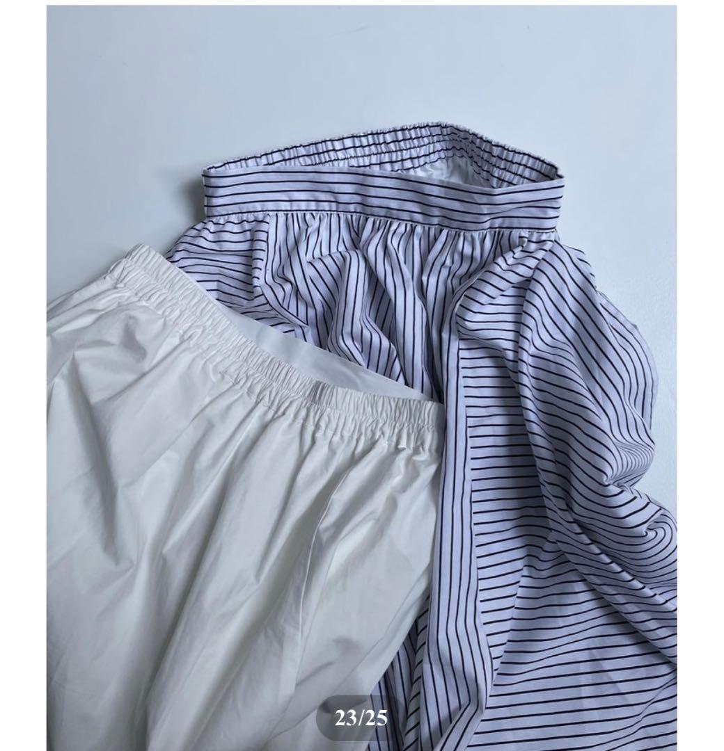 スカート ok.soon irregular hem long skirt