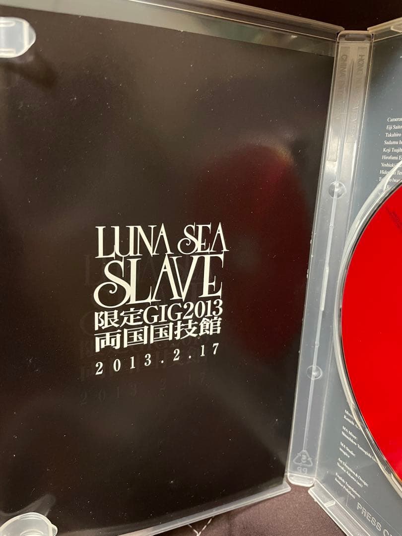 LUNASEA SLAVE限定GIG DVD