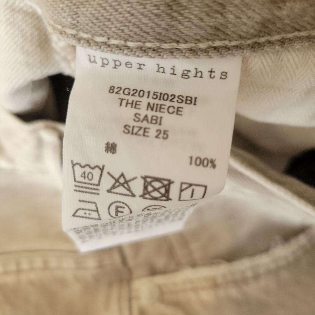 upper hightsアッパーハイツ 別注 THE NIECE デニム 25