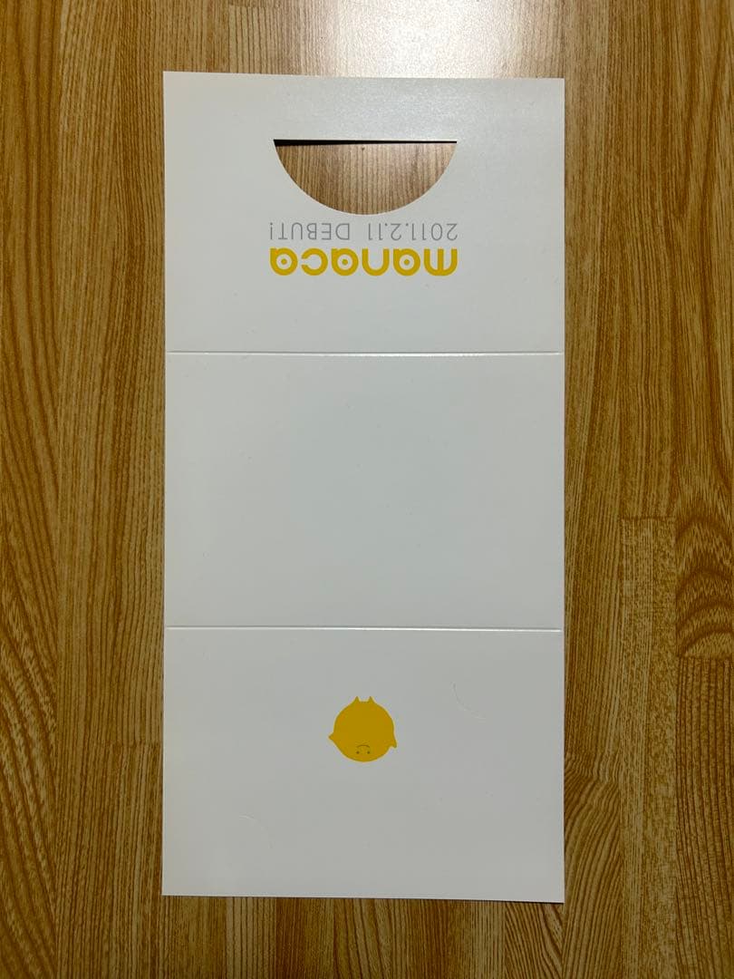 manacaデビュー記念デザイン