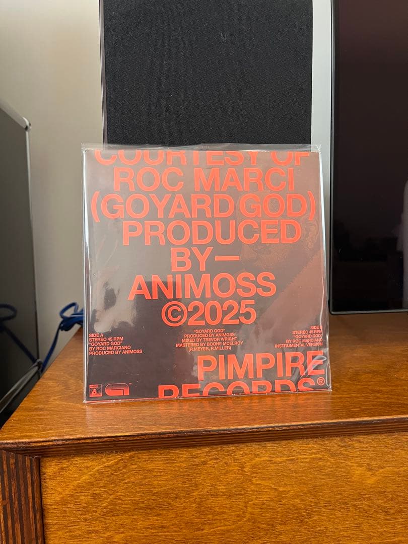 【250枚限定】Roc Marciano Goyard God (orange)