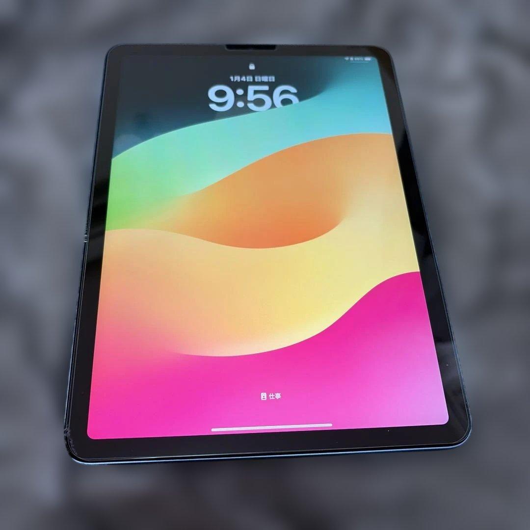 最終価格 iPad Air 第5世代 M1 64GB ブルー バッテリー94%