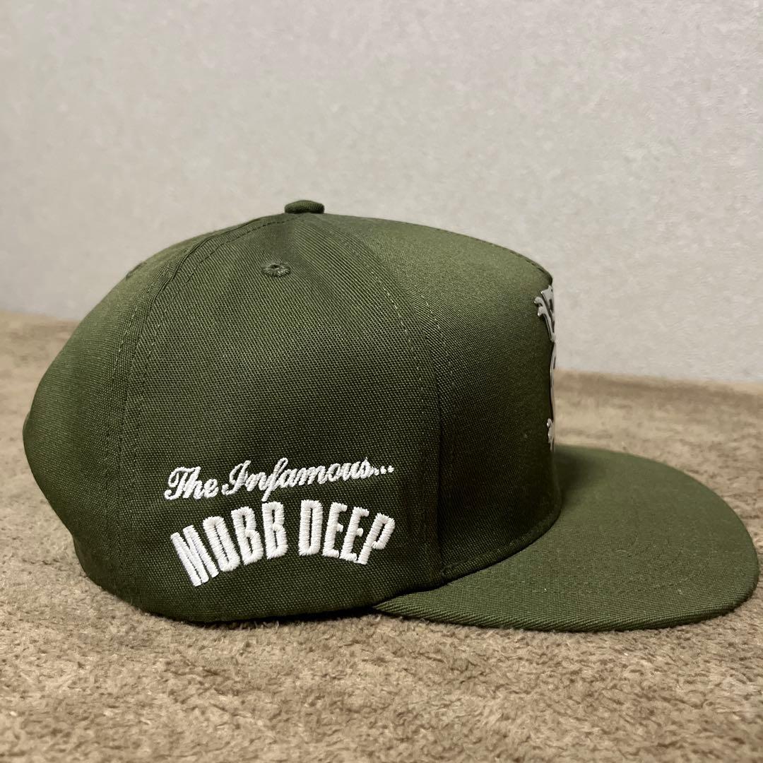 ◆大幅値下げ◆【極美品】SUPREME オリーブ キャップ MOBB DEEP