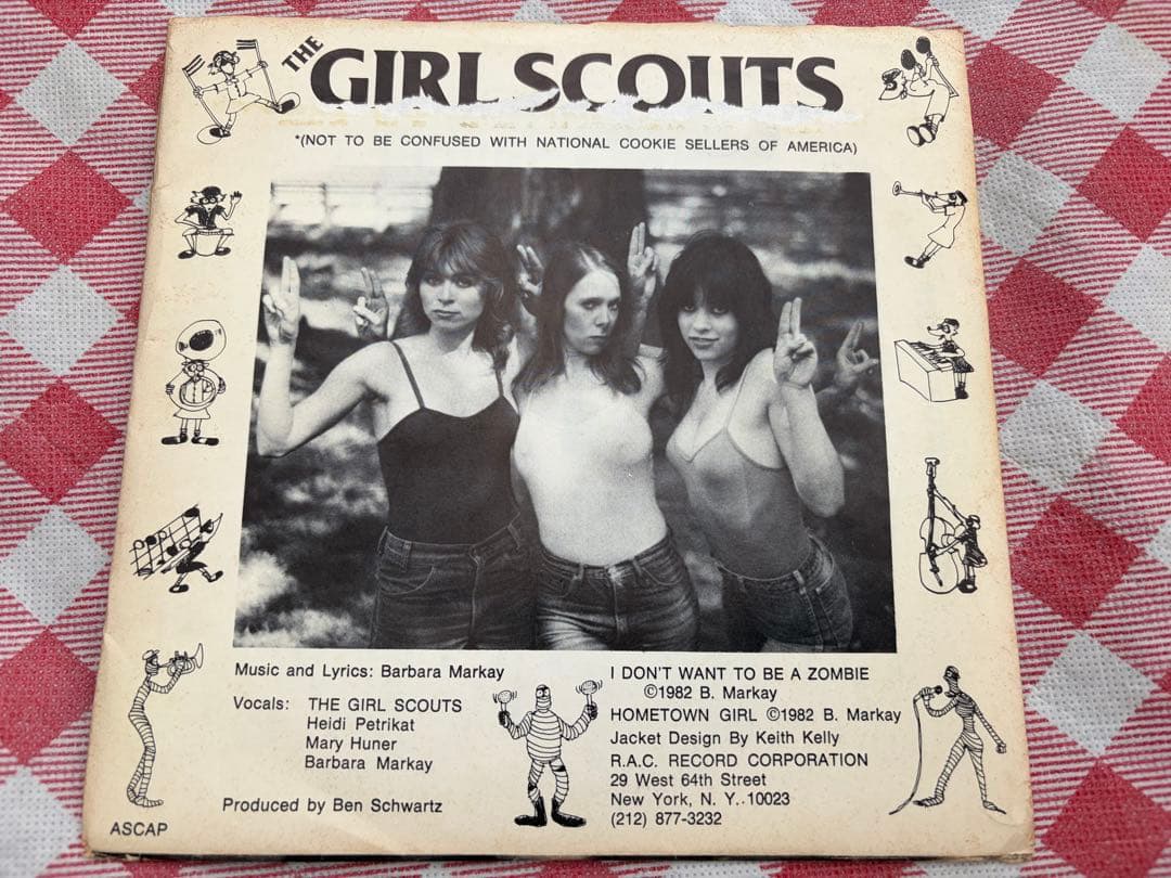 GIRL SCOUTS 7インチ 名盤‼️ ネオアコ　パンク天国　オリジナル盤