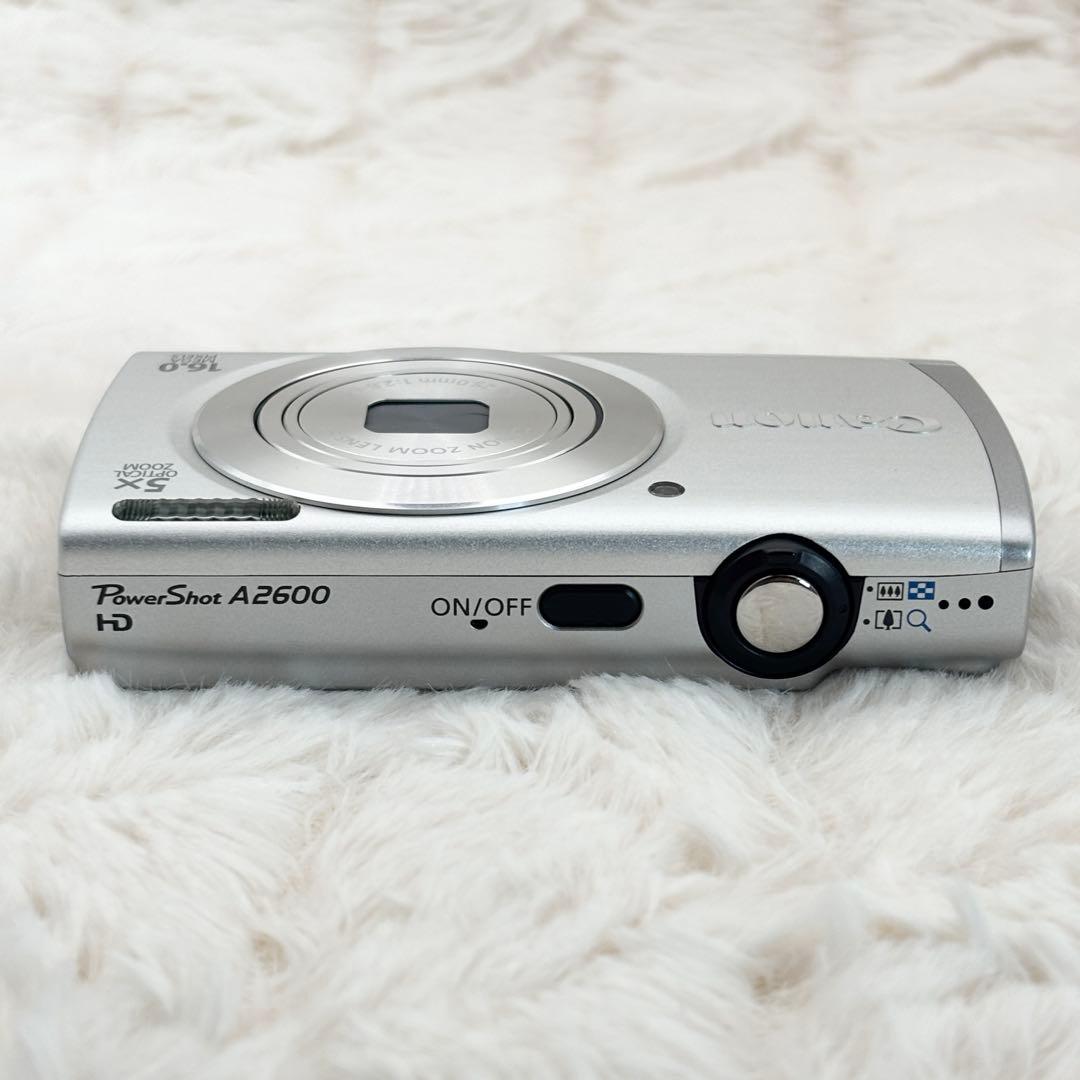 極美品・動作良好✨ Canon PowerShot A2600 シルバー