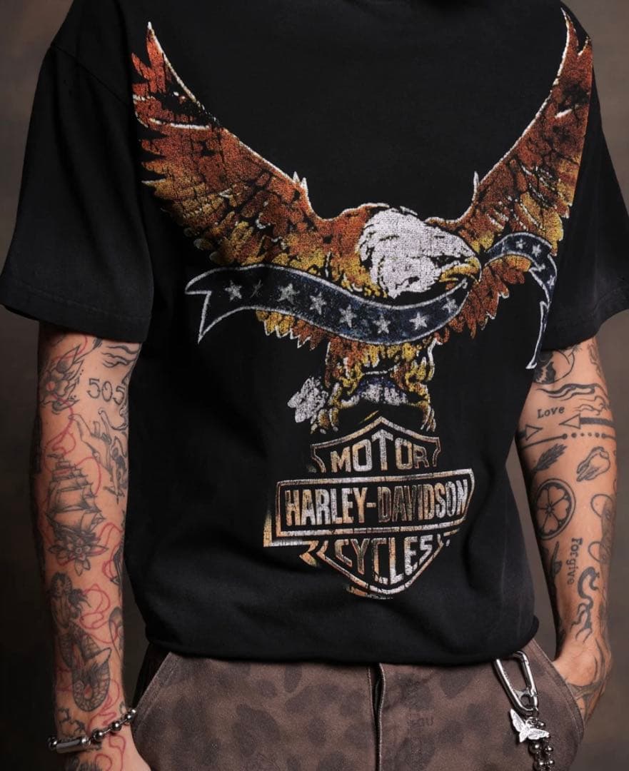 DARC SPORT Harley-Davidson コラボ Tシャツ