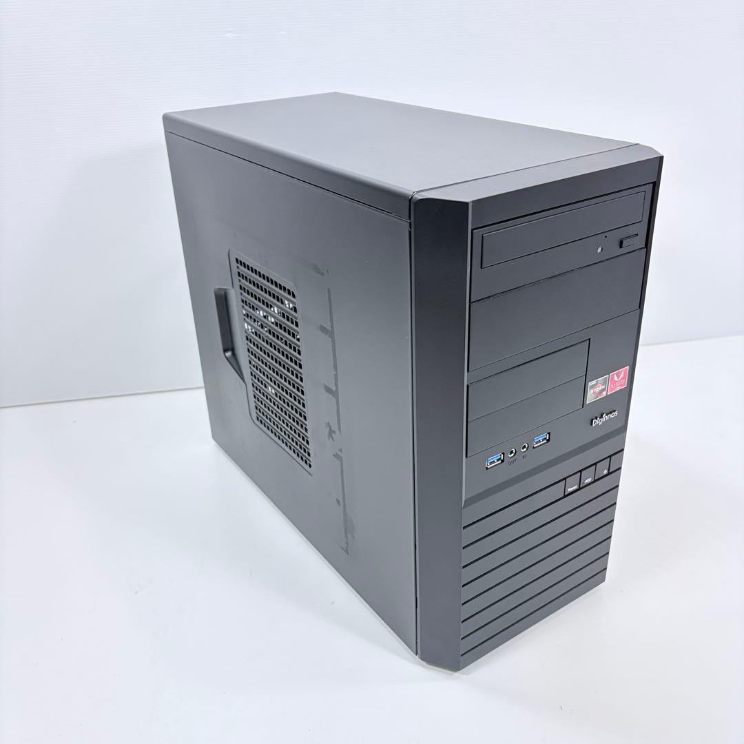 ライトゲーミングPC Ryzen5 2400G GTX1060 ドスパラ