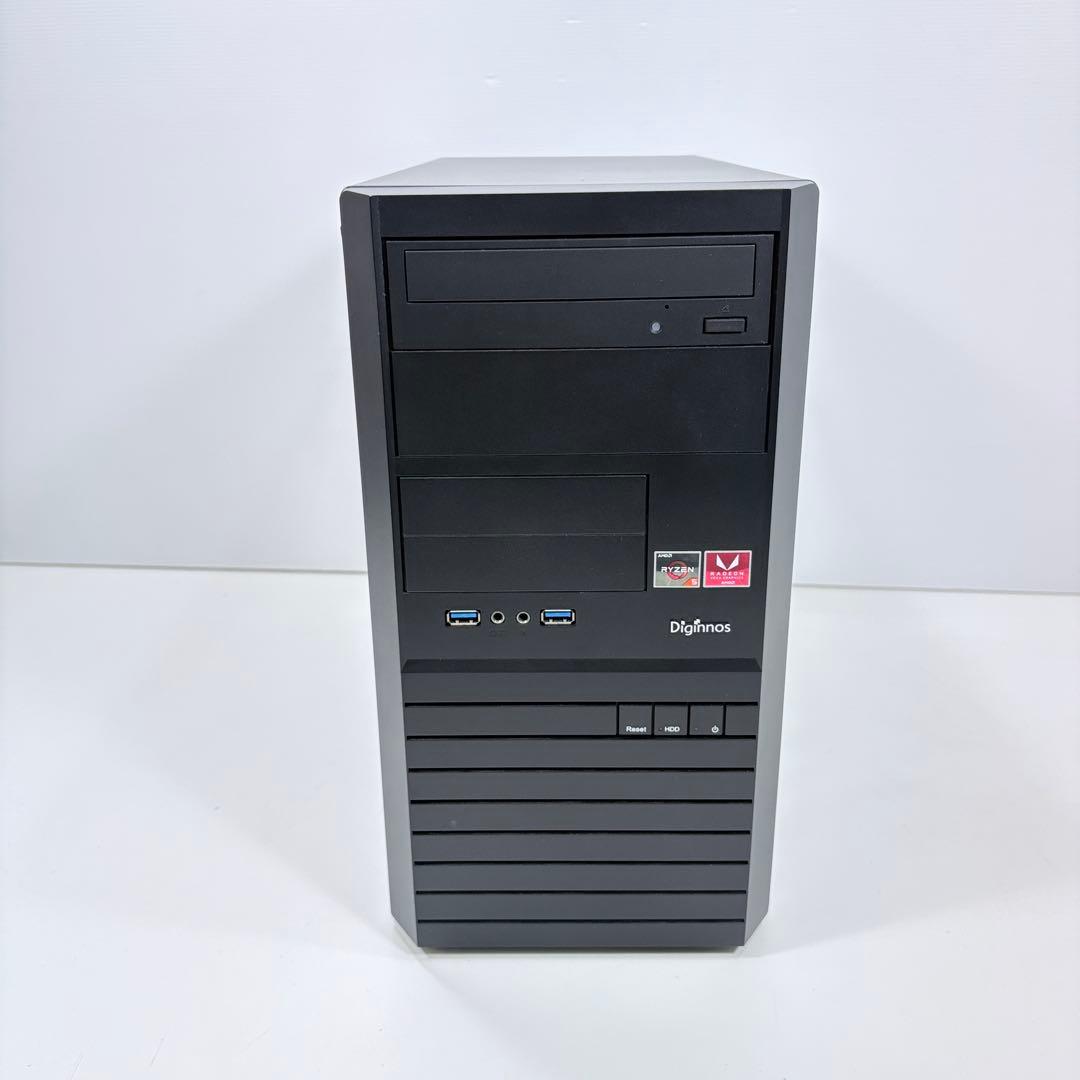 ライトゲーミングPC Ryzen5 2400G GTX1060 ドスパラ