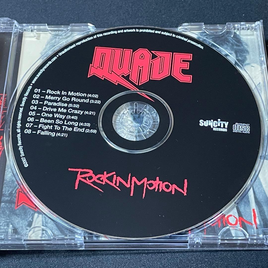 QUADE Rockin' Motion リマスターメロハー希少