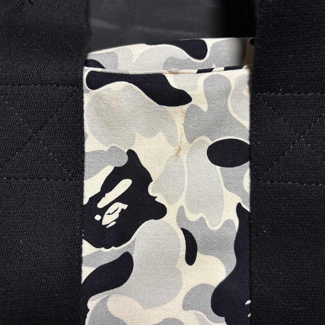 A BATHING APE カモフラージュボストンバッグ